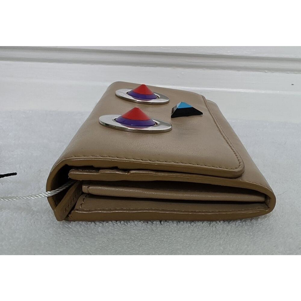 Fendi Roma Hypnoteyes Beige Continental Wallet w/COA - Picture 4 of 16